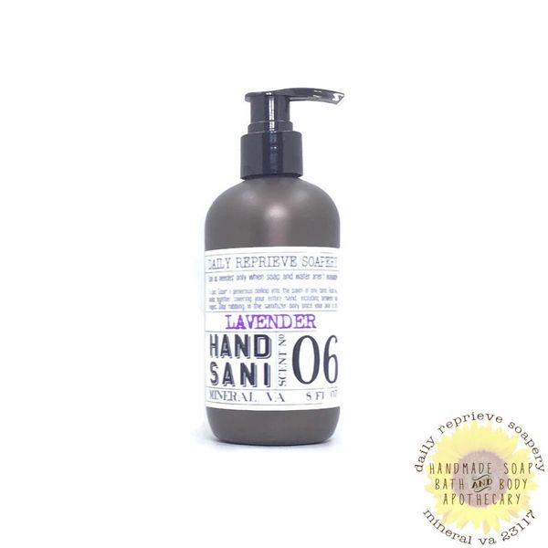 06 Lavender Hand Sani (8 oz)