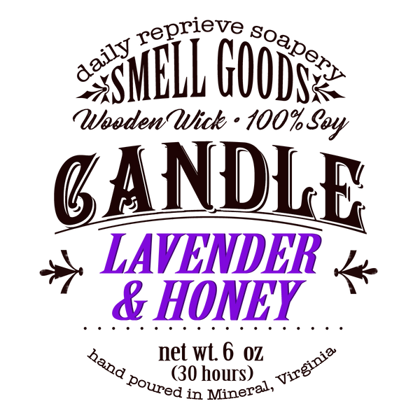Lavender & Honey Candle