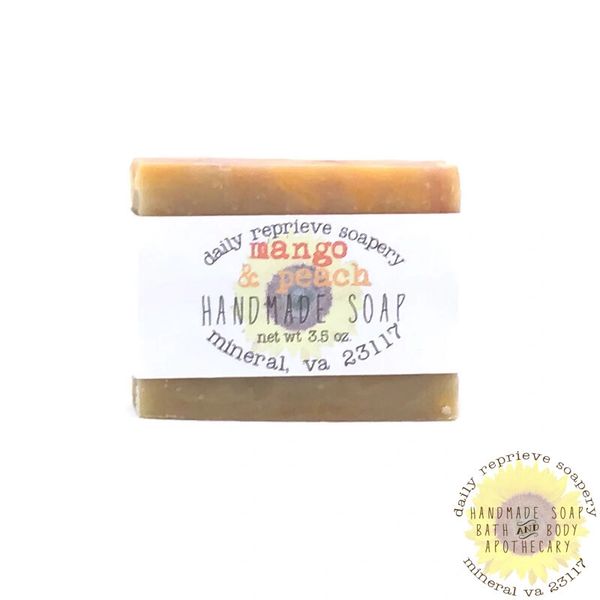 Mango & Peach Goat Milk Soap