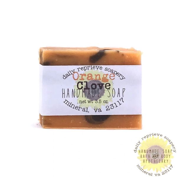 Orange Clove Goat's Milk Soap