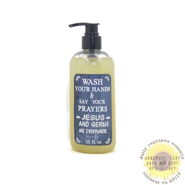 Gold, Frankincense & Myrrh Liquid Soap (12 oz)