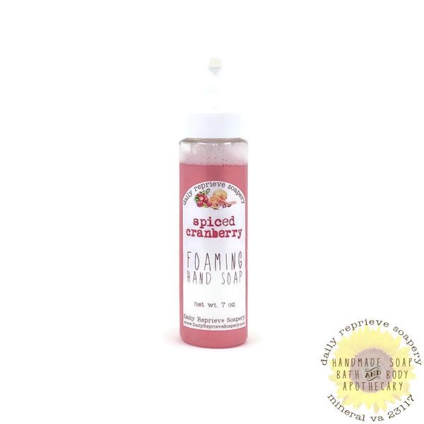 Spiced Cranberries Scented Foaming Soap (7 oz / 200 pumps)