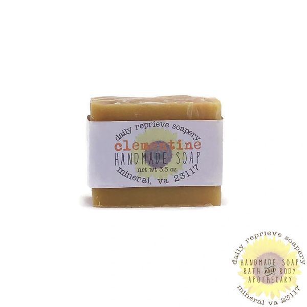 Clementine Goat Milk Soap