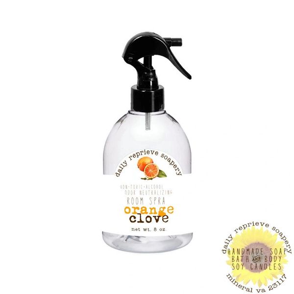 Orange Clove Scented Room Spray (8 oz)