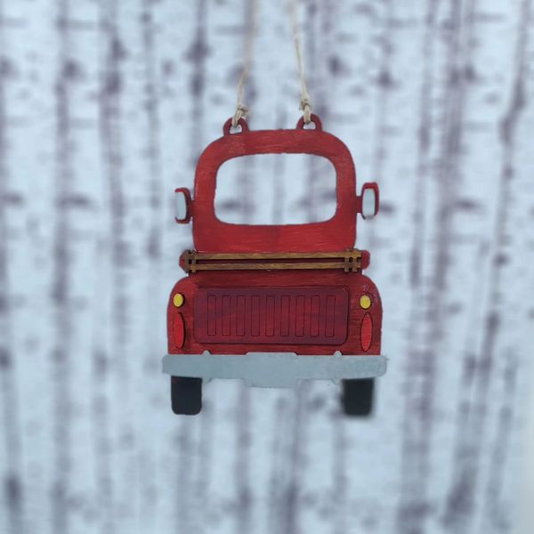Little Red Truck Ornament