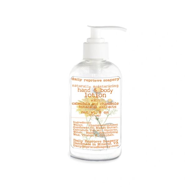 Calendula & Chamomile Hand and Body Lotion (8 oz)