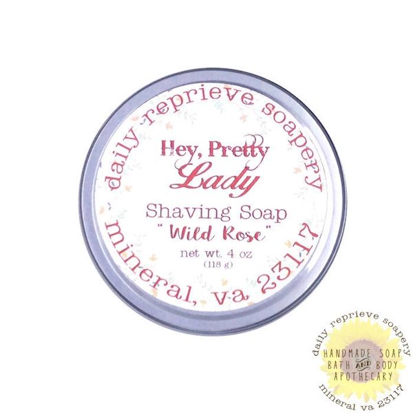 Lady's Shaving Soap "Wild Rose"