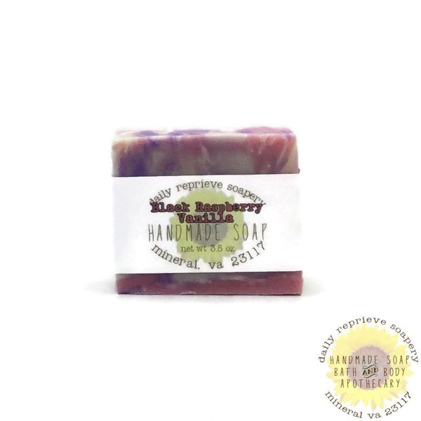 Black Raspberry Vanilla Goat Milk Soap