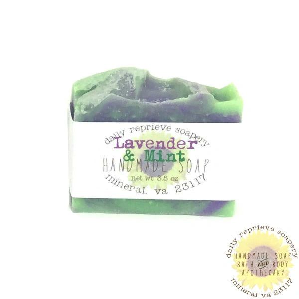 Lavender Mint Goat Milk Soap