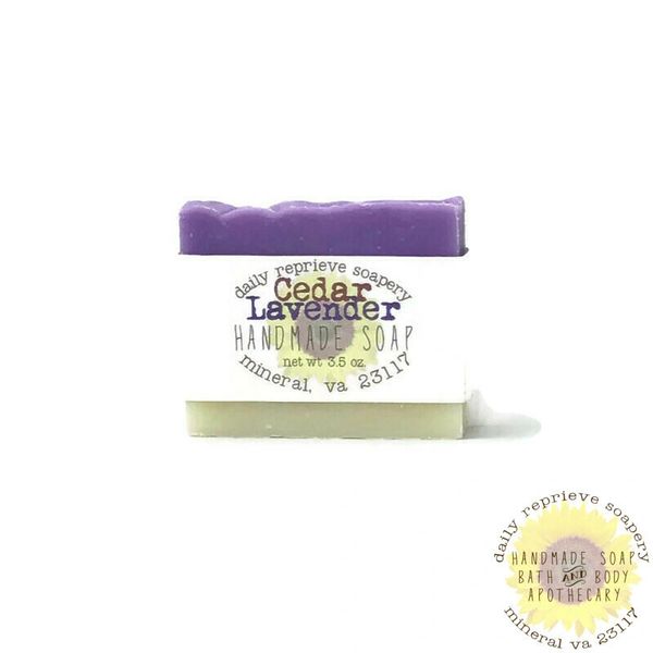 Cedar Lavender Soap (vegan)