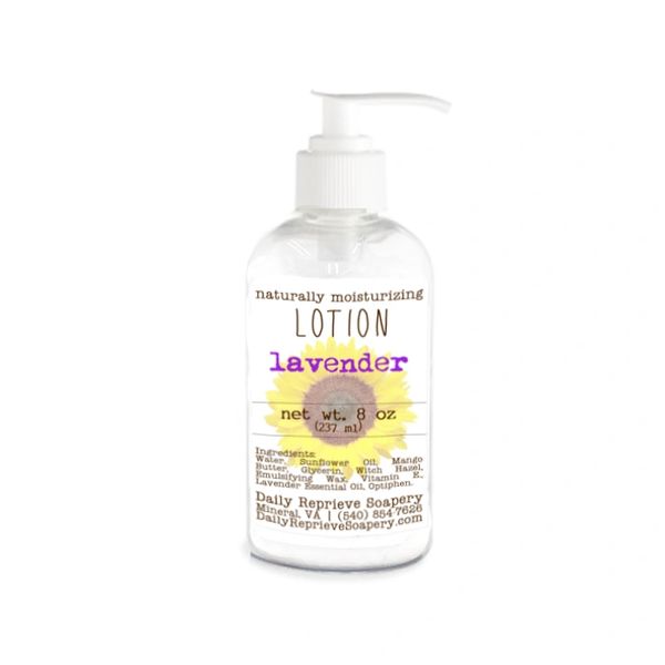 Lavender Hand and Body Lotion (8 oz)