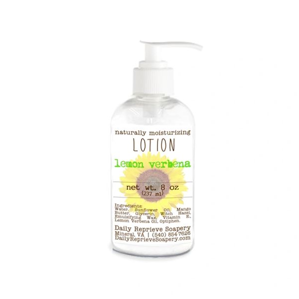 Lemon Verbena Hand and Body Lotion (8 oz)