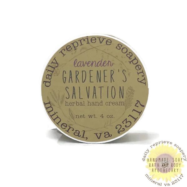 Gardener's Salvation Balm - Lavender (4 oz)