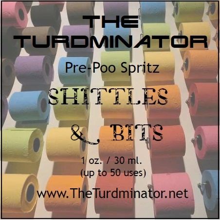 Shittles & Bits - The Turdminator pre-poo spritz