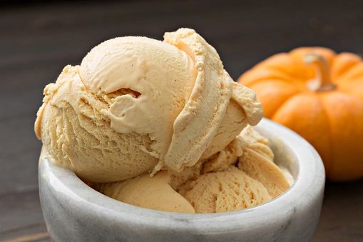 Pumpkin Ice Cream **
