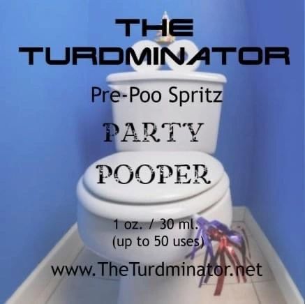 Party Pooper - The Turdminator pre-poo spritz