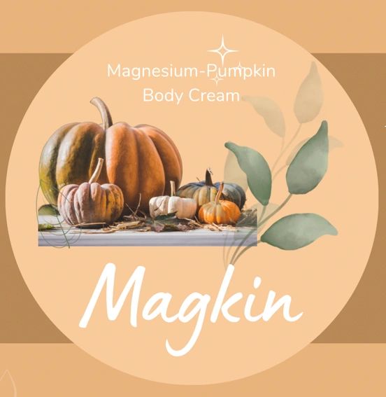Magkin (Magnesium-Pumpkin Body Cream)