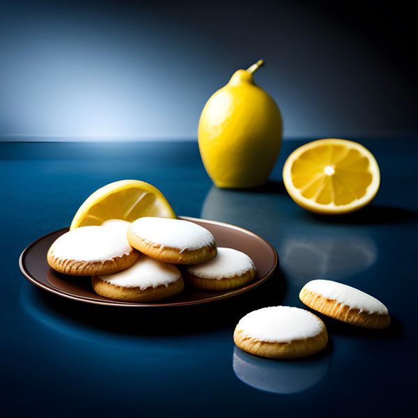 Iced Lemon Cookies