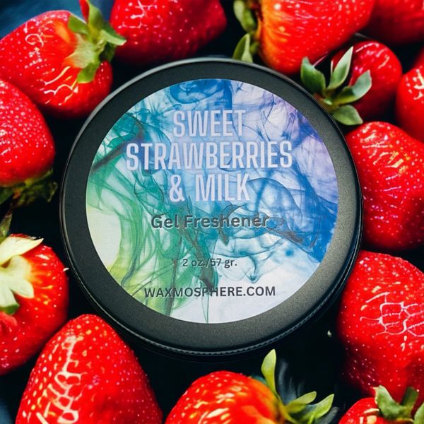 CAR SCENTS (small space fragrance) - SWEET STRAWBERRIES & MILK