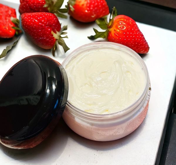 RTS - Luxurious Body Whip - Strawberry...the REAL Deal! - 6 oz.
