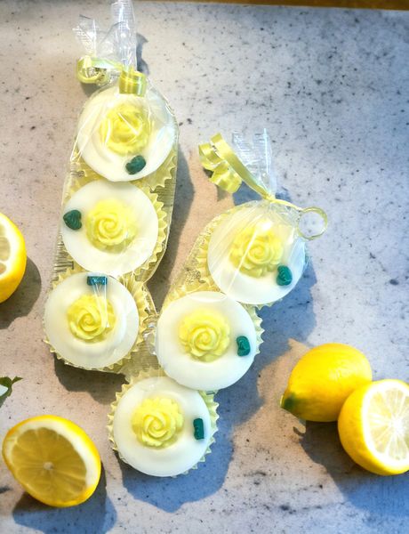 RTS - Lemon Curd Mini Cupcake 3-pack