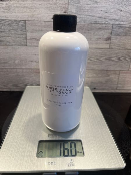White Peach Petitgrain - 16oz. Bottle