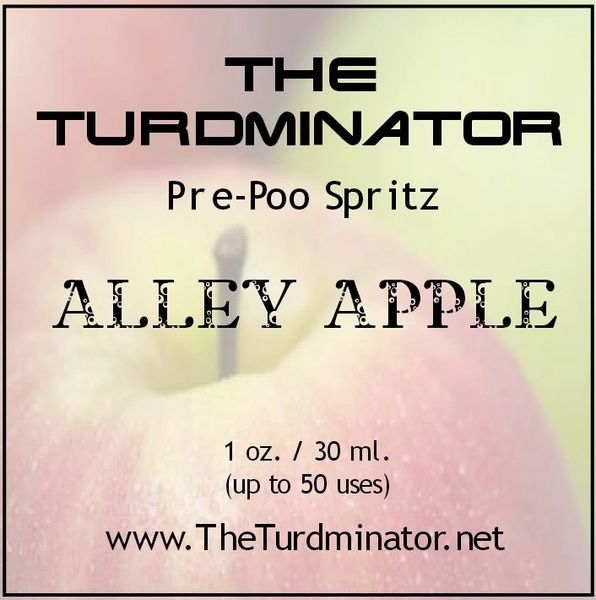 Alley Apple - The Turdminator pre-poo spritz