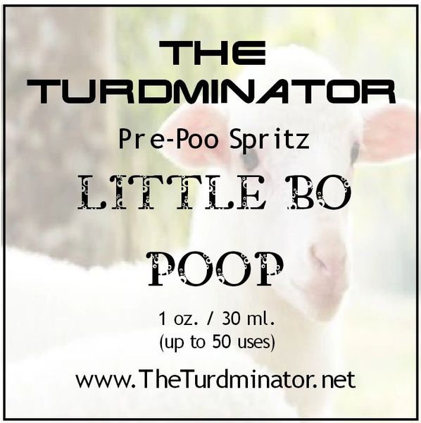 Little Bo Poop - The Turdminator pre-poo spritz
