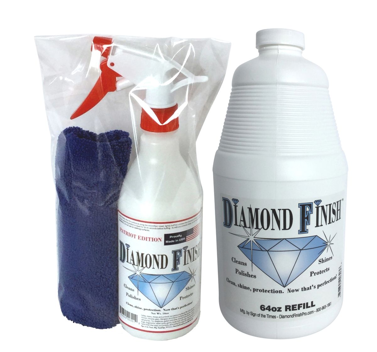Diamond Finish 80 oz Kit