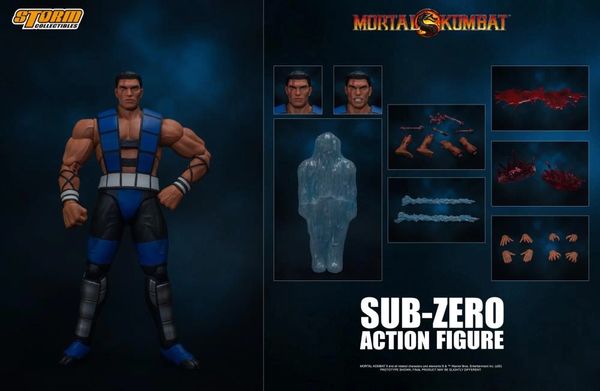 Storm Collectibles Mortal Kombat 3 Sub-Zero 1/12 Scale Action Figure