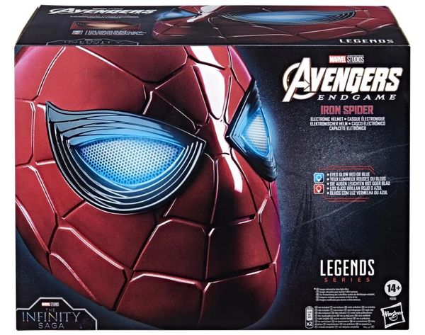 *PRE-SALE* Avengers: Endgame Marvel Legends Iron-Spider 1:1 Scale Wearable Helmet (Electronic)