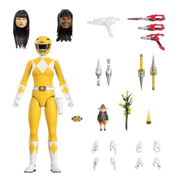 *PRE-SALE* Mighty Morphin Power Rangers Ultimates Wave 1 Ultimate Yellow Ranger Action Figure