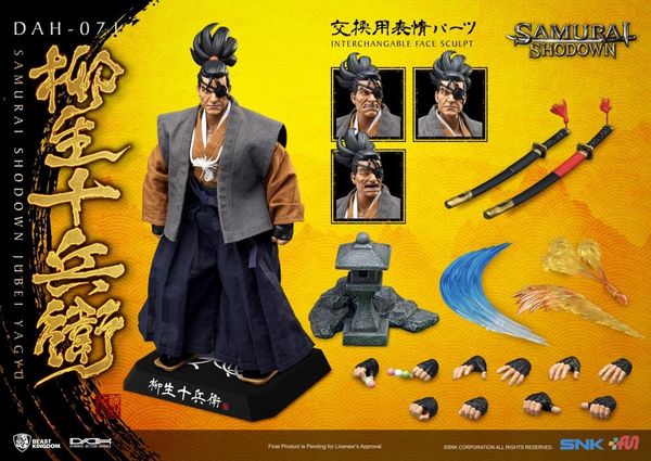 *PRE-SALE* Samurai Shodown Dynamic 8ction Heroes DAH-071 Jubei Yagyu Action Figure