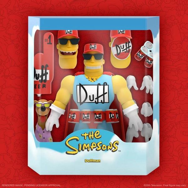 *PRE-SALE* The Simpsons Ultimates Series 2 Duffman Action Figure