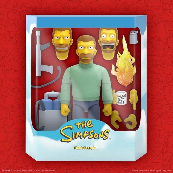 *PRE-SALE* The Simpsons Ultimates Series 2 Hank Scorpio Action Figure