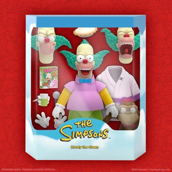 *PRE-SALE* The Simpsons Ultimates Series 2 Krusty the Clown Action Figure