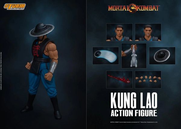 Storm Collectibles Mortal Kombat 2 Kung Lao 1/12 Scale Action Figure
