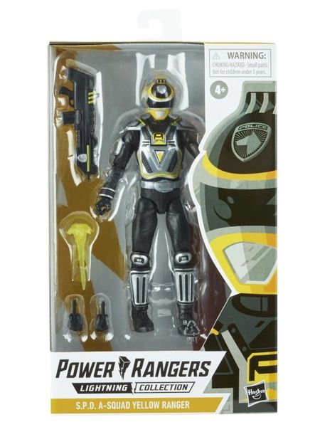 Power Rangers S.P.D. Lightning Collection A-Squad Yellow Ranger Action Figure