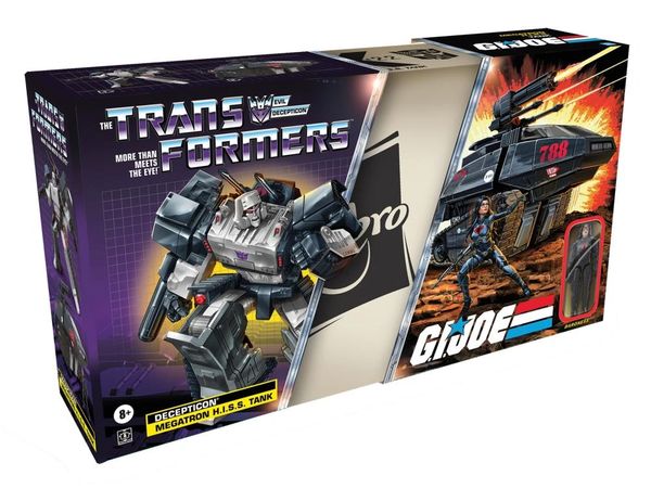 *PRE-SALE* Transformers x G.I. Joe Megatron H.I.S.S. Tank & Baroness Action Figure Set