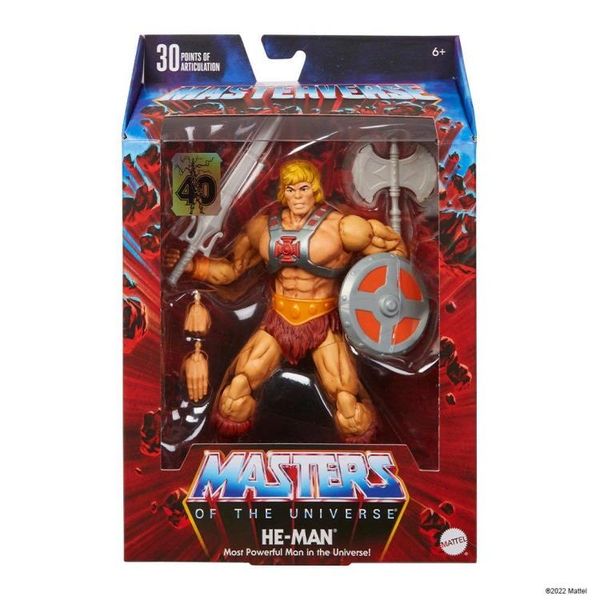 *PRE-SALE* Masters of the Universe 40th Anniversary Masterverse He-Man Action Figure