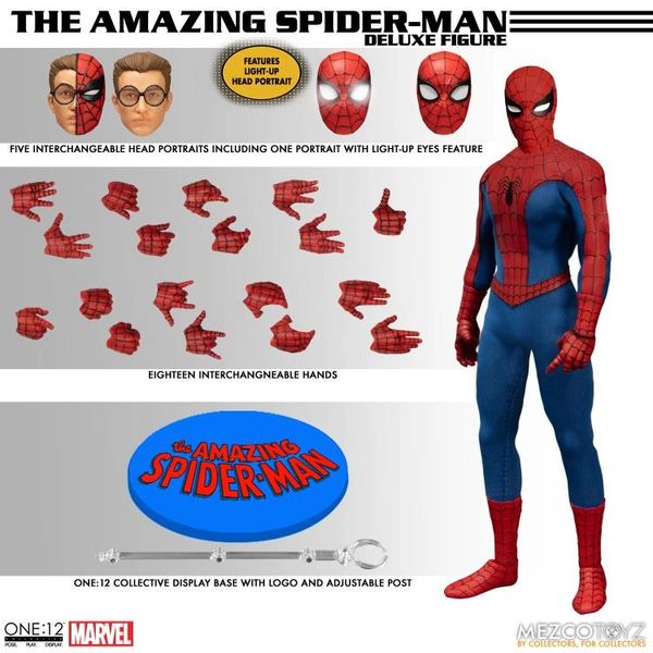 *PRE-SALE* Mezco Marvel One:12 Collective Deluxe Spider-Man Action Figure