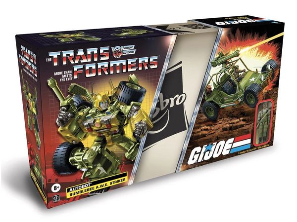 *PRE-SALE* Transformers x G.I. Joe Bumblebee A.W.E. Striker and Stalker Action Figure Set