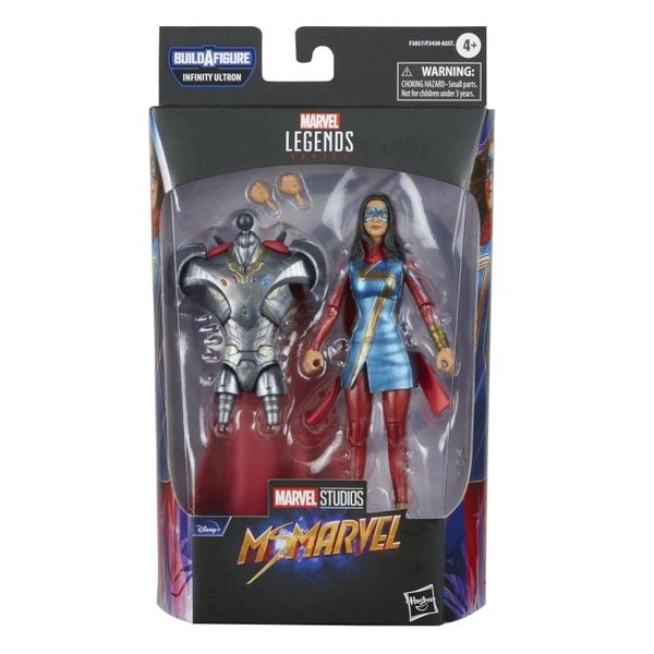 *PRE-SALE* Marvel Legends Ms. Marvel Kamala Khan (Infinity Ultron BAF) Action Figure