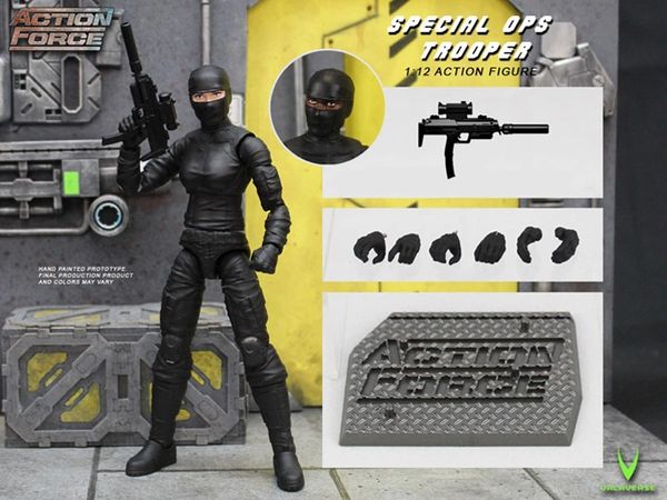 *PRE-SALE* Action Force Female Special Ops Trooper 1/12 Scale Action Figure