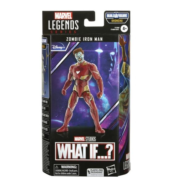 *PRE-SALE* Marvel Legends What If? Zombie Iron Man Action Figure (Khonshu BAF)