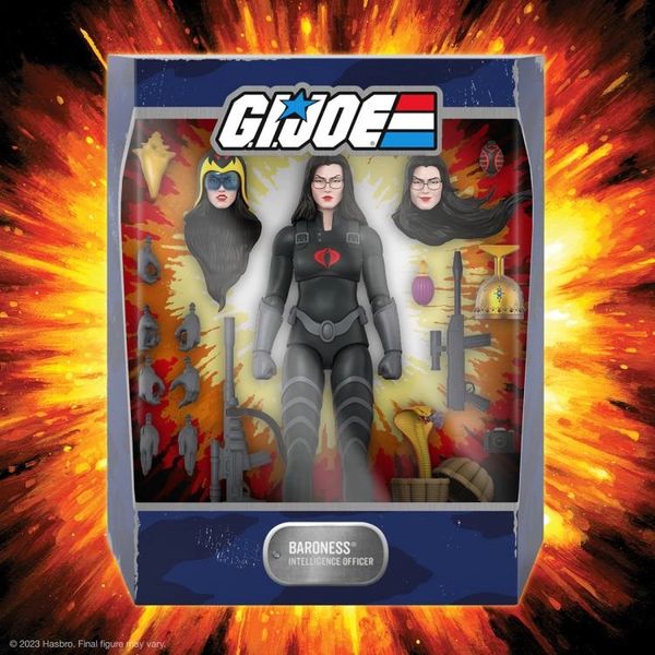 *PRE-SALE* G.I. Joe Ultimates Wave 3 Baroness (Black Costume) Action Figure