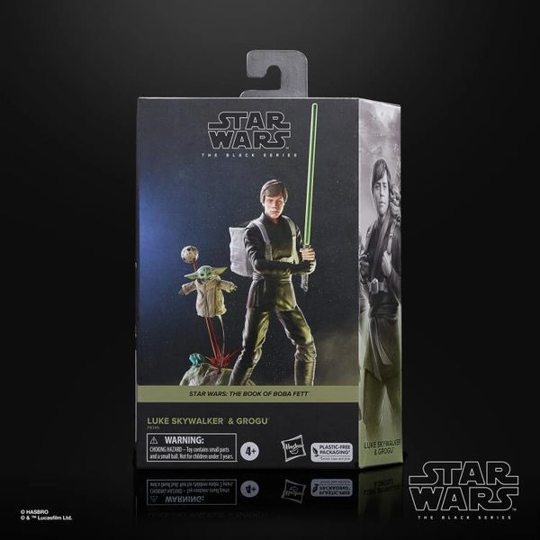 *PRE-SALE* Star Wars: The Black Series 6" Luke Skywalker & Grogu (Book of Boba Fett) Deluxe Action Figure