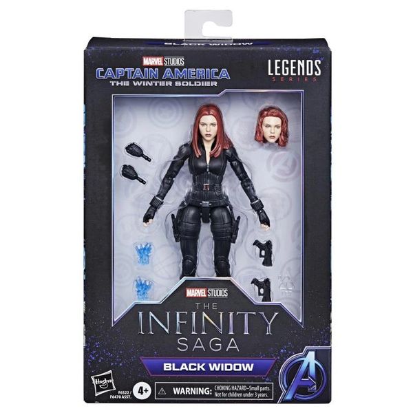 Marvel legends black store widow action figure