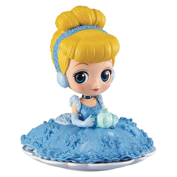 Disney Q Posket Cinderella Sugitly Mini Figure Tea Time Version My D Pins And Collectibles Disney Pins Action Figures Toys