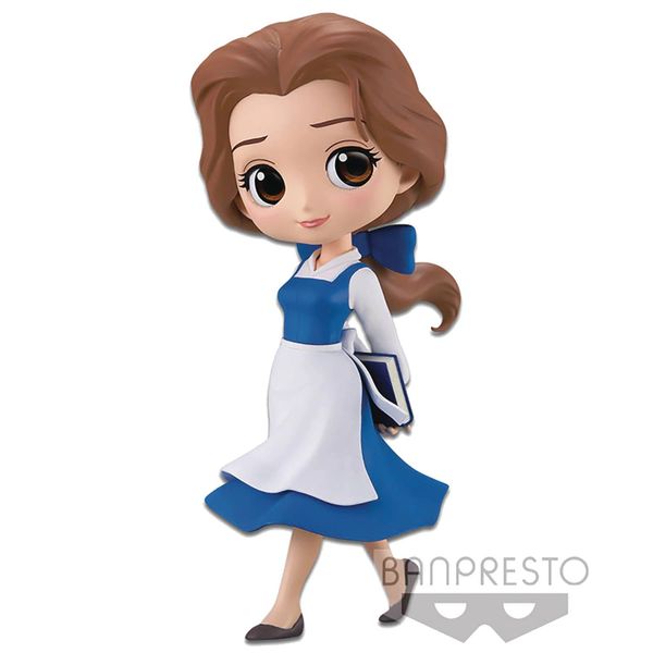 Disney Q Posket Belle Country Style Mini Figure Dark Blue Dress My D Pins And Collectibles Disney Pins Action Figures Toys